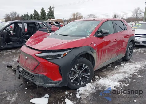 2023 Subaru Solterra Premium from USA, damaged, VIN JTMABABA4PA018189